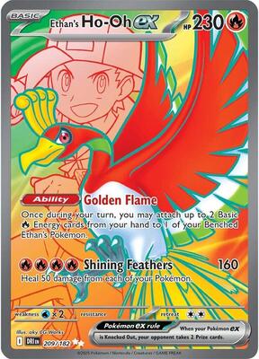 Ethan's Ho-Oh ex - 209/182 #209/182 — stock