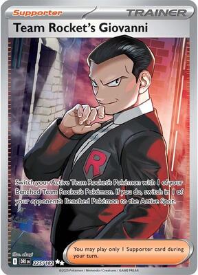 Team Rocket's Giovanni - 225/182 #225/182 — stock
