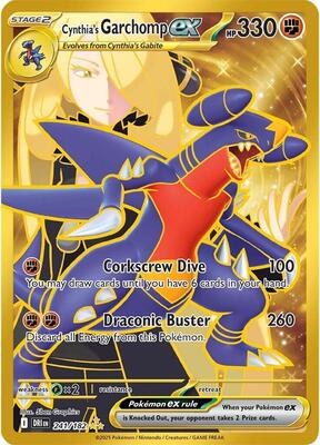 Cynthia's Garchomp ex - 241/182 #241/182 — stock