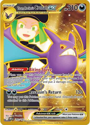 Team Rocket's Crobat ex - 242/182 #242/182 — stock
