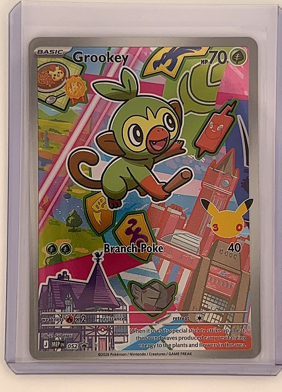 Grookey - 052 #052 — front