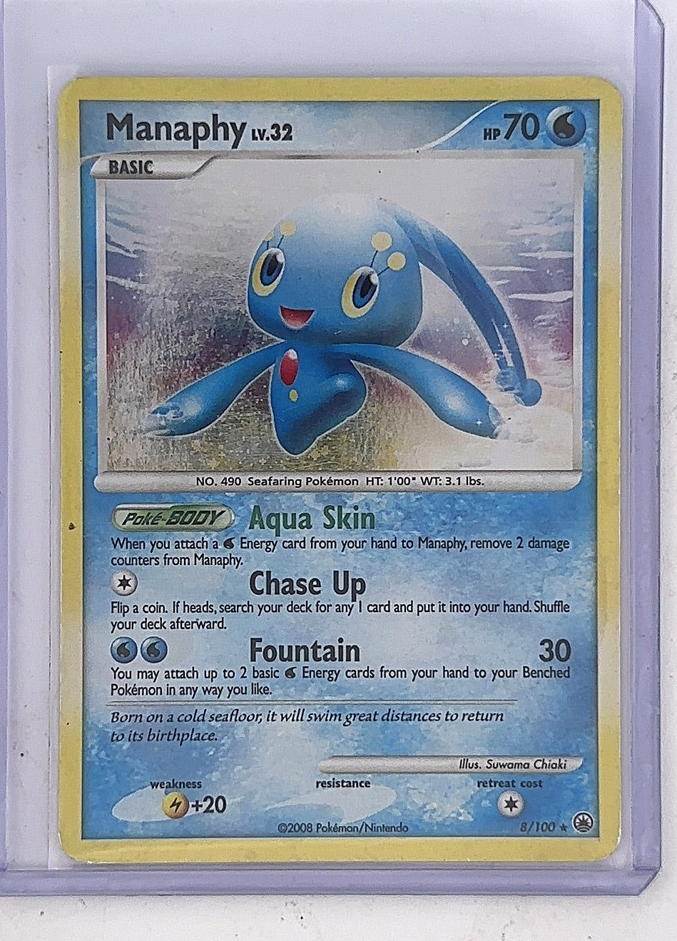 Manaphy #8/100 — front