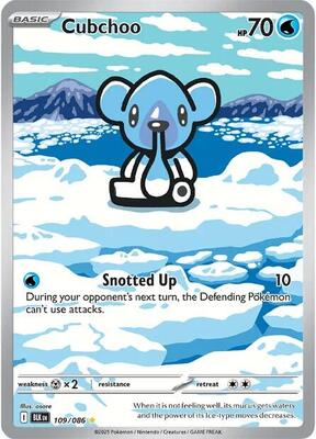 Cubchoo - 109/086 #109/086 — stock