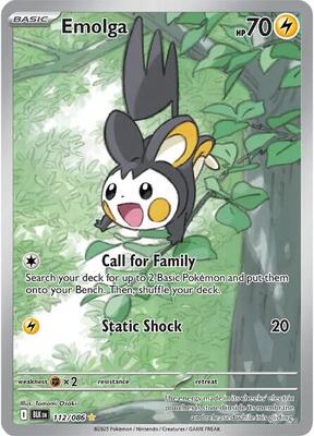 Emolga - 112/086 #112/086 — stock