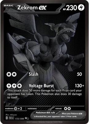 Zekrom ex - 172/086 #172/086 — stock