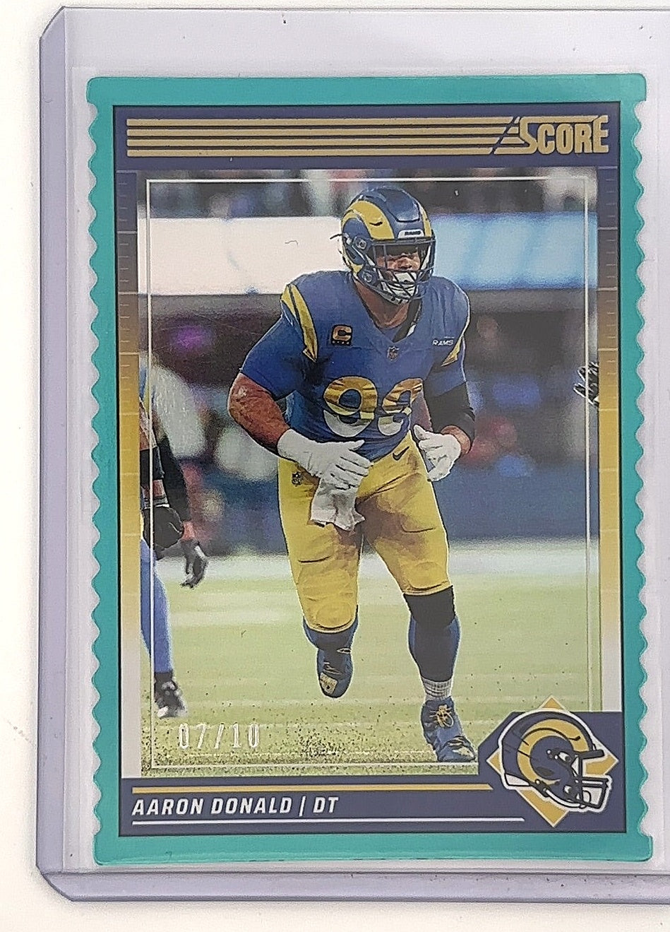 Aaron Donald Score Die-Cut /10 — front