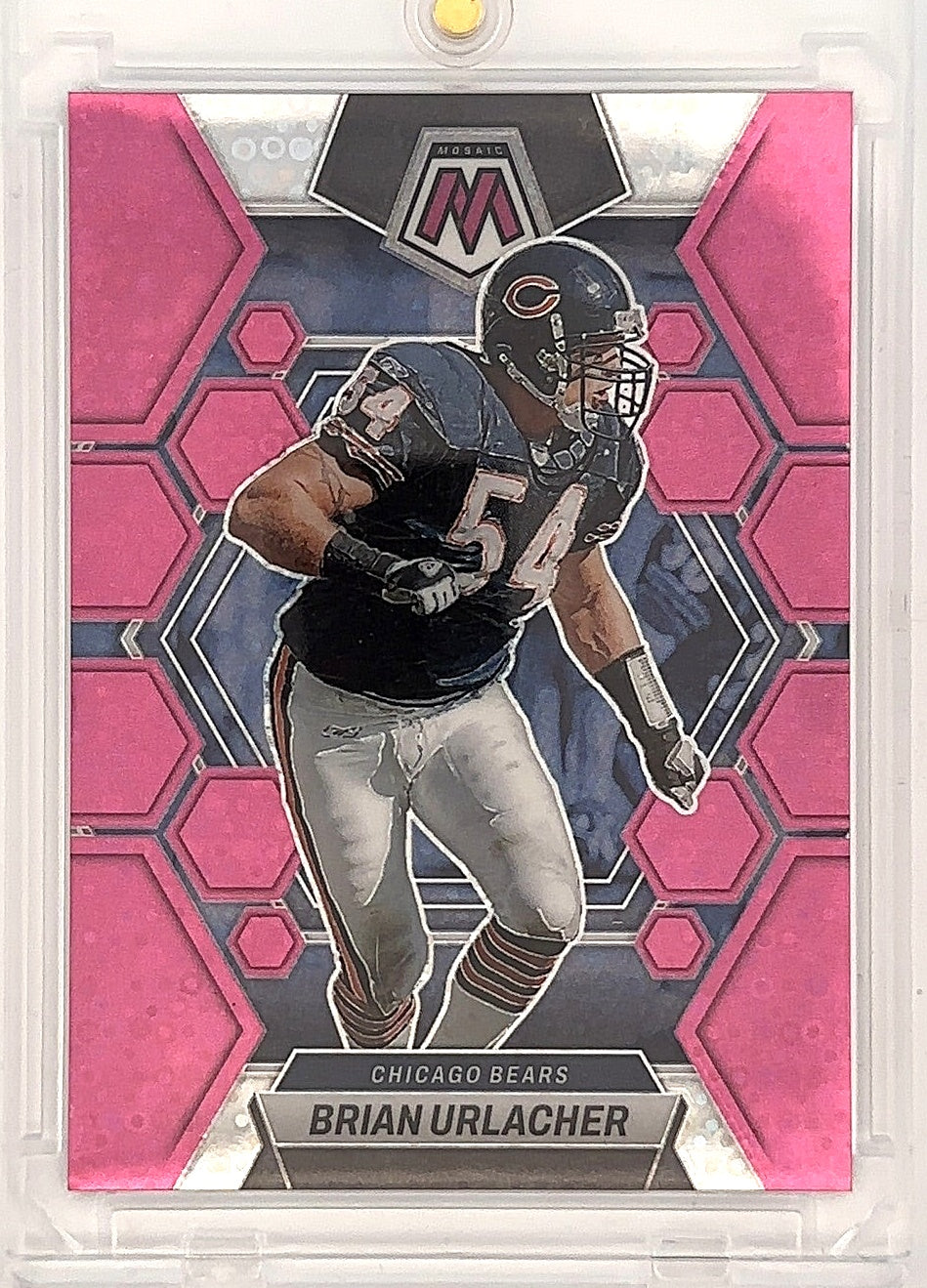 2023 Panini Mosaic Brian Urlacher [No Huddle Pink] #36 — front