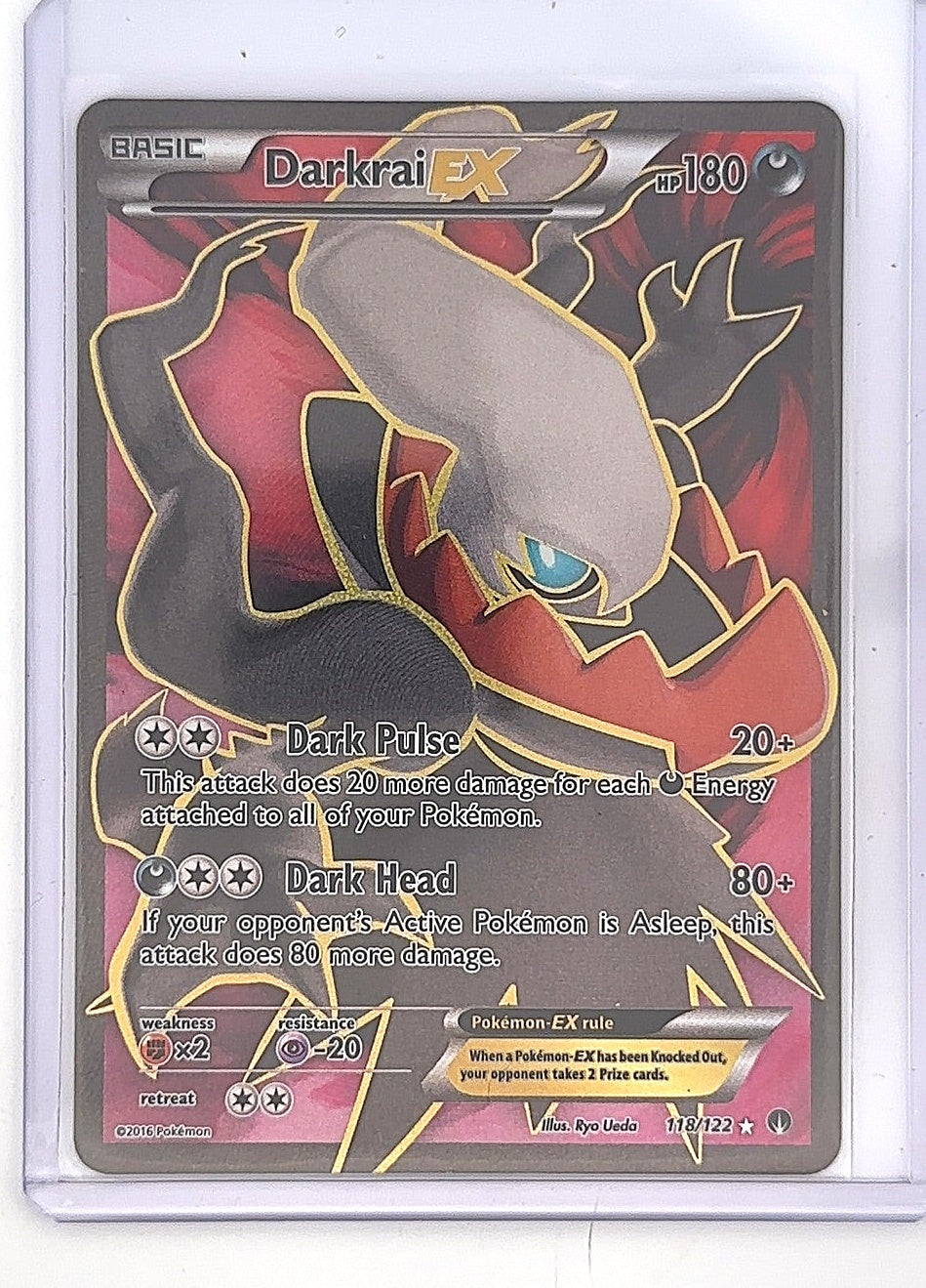 Darkrai EX (Full Art) #118/122 — front