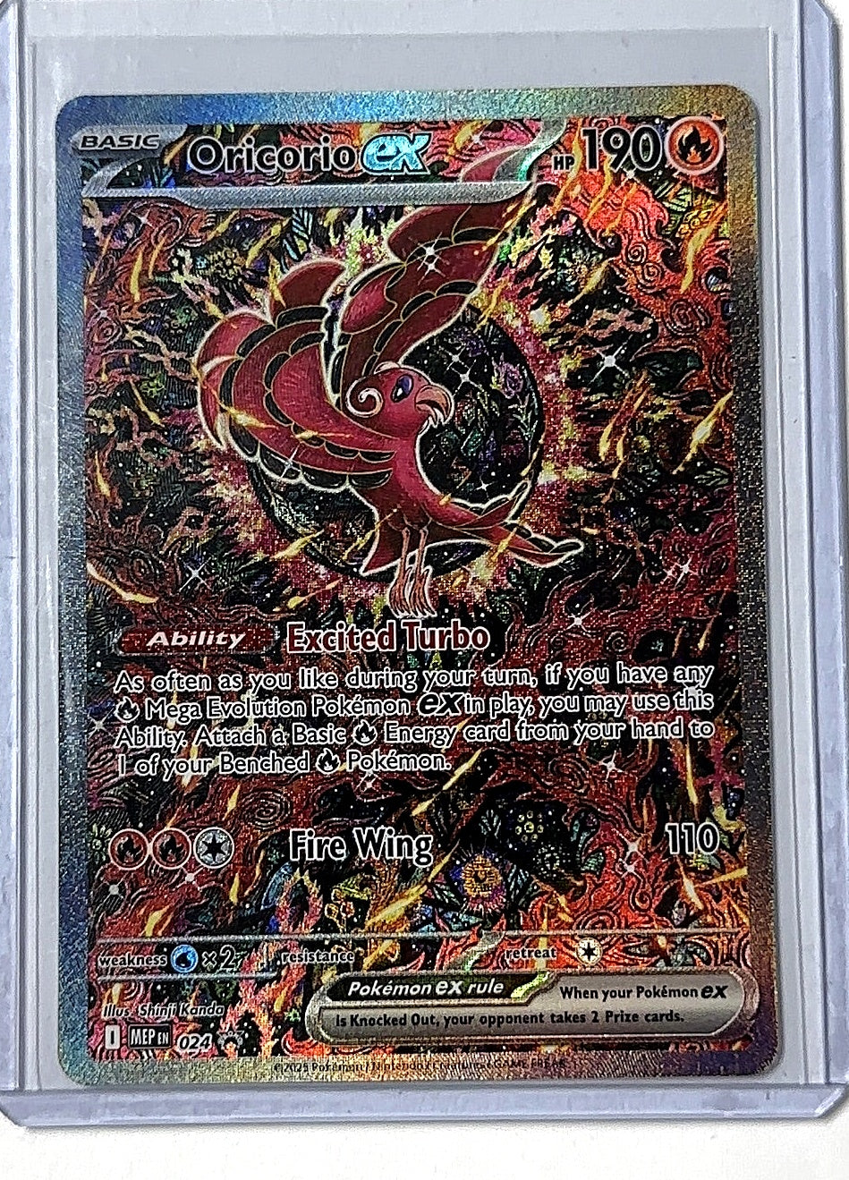 Oricorio ex - 024 #024 — front