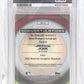 2022 Bowman Inception Prospect Autographs Jackson Jobe [Blue Foil] /99  #PA-JJ PSA 10 — back