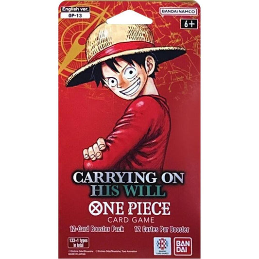 Carrying On His Will Sleeved Booster Pack - Carrying On His Will (OP13)