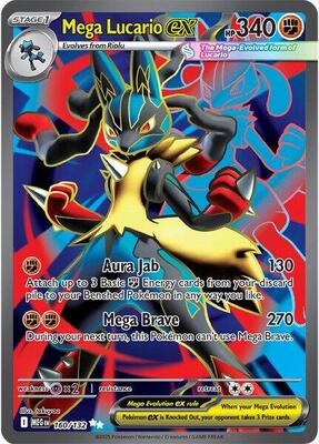 Mega Lucario ex - 160/132 #160/132 — stock