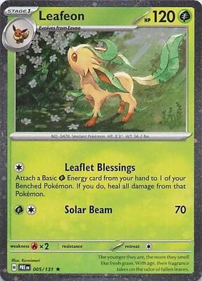 Leafeon - 005/131 (Cosmos Holo) #005/131 — stock