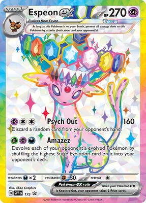 Espeon ex - 175 #SVP 175 — stock