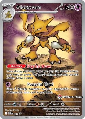 Alakazam - 009 (Pokemon Center Exclusive) #009 — stock