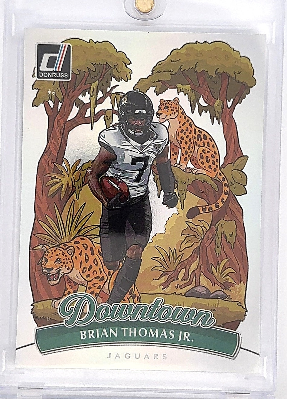 2025 Panini Donruss Downtown Brian Thomas Jr. #2 — front