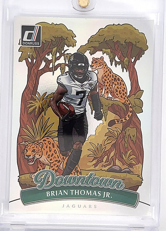 2025 Panini Donruss Downtown Brian Thomas Jr. #2 — front