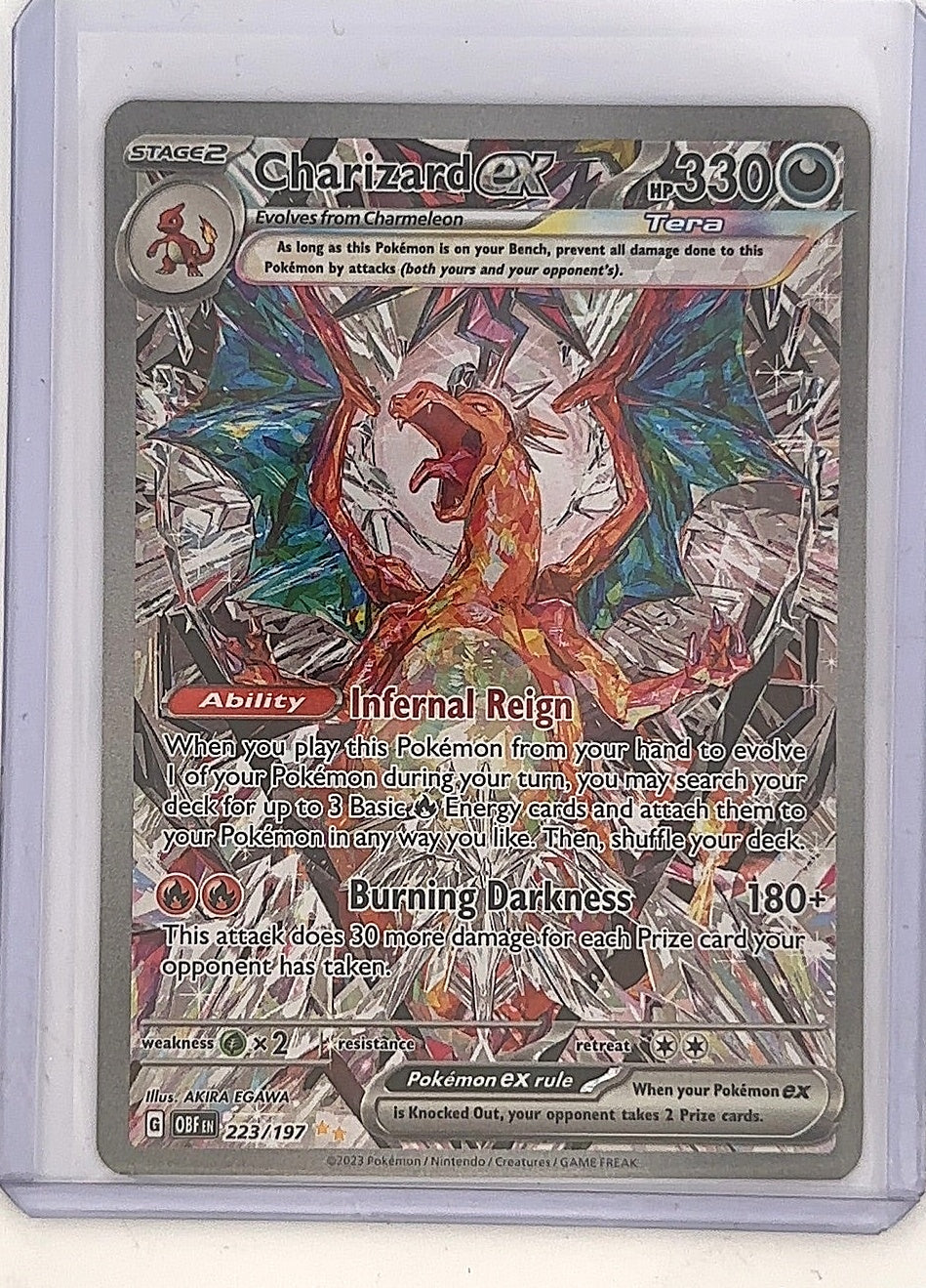 Charizard ex - 223/197 #223/197 — front