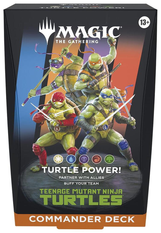 Teenage Mutant Ninja Turtles Commander Deck - Turtle Power! - Commander: Teenage Mutant Ninja Turtles (TMC)