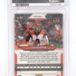 2020 Panini Prizm Joe Burrow [Red White and Blue] #307 RC PSA 9 — back