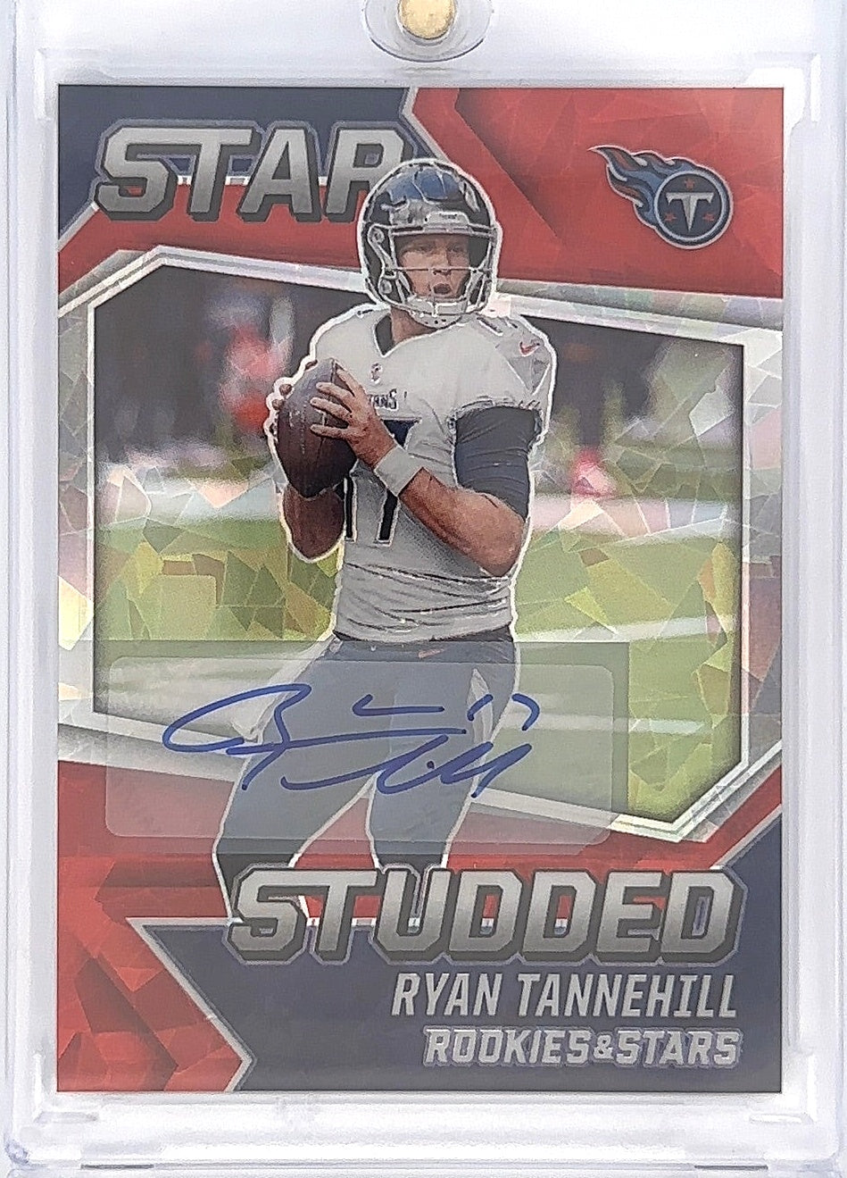 2021 Ryan Tannehill Prizm Rookies & Stars Auto /5 #SS-20 — front