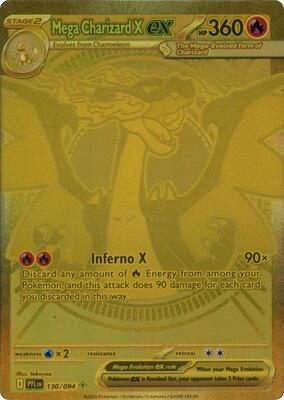 Mega Charizard X ex - 130/094 #130/094 — stock