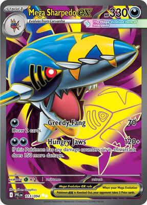 Mega Sharpedo ex - 113/094 #113/094 — stock