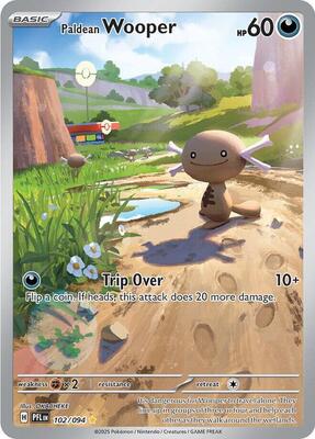 Paldean Wooper #102/094 — stock