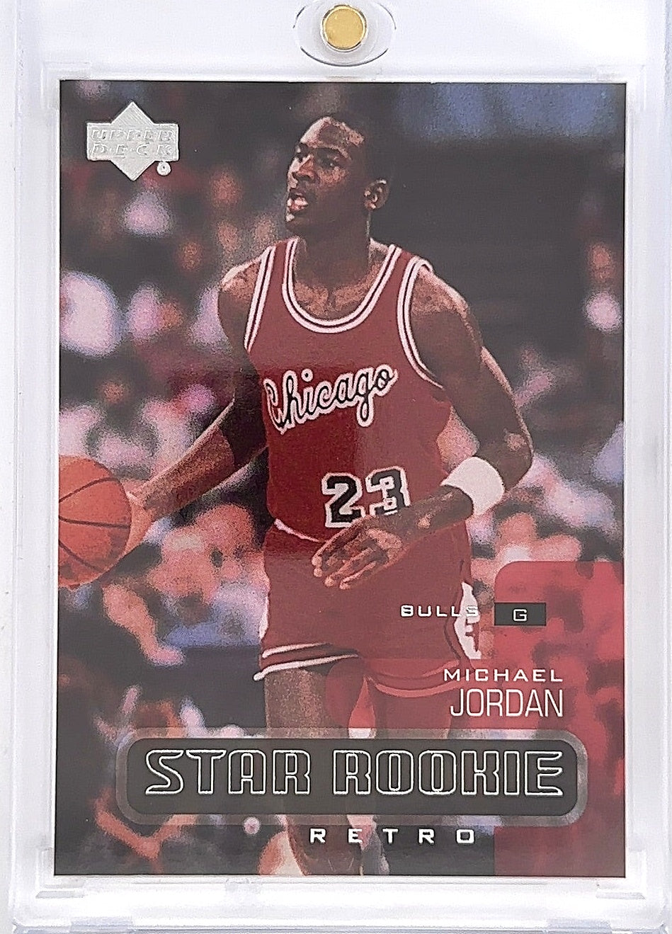 Michael Jordan Upper Deck 2003 Star Rookie Retro #420 — front