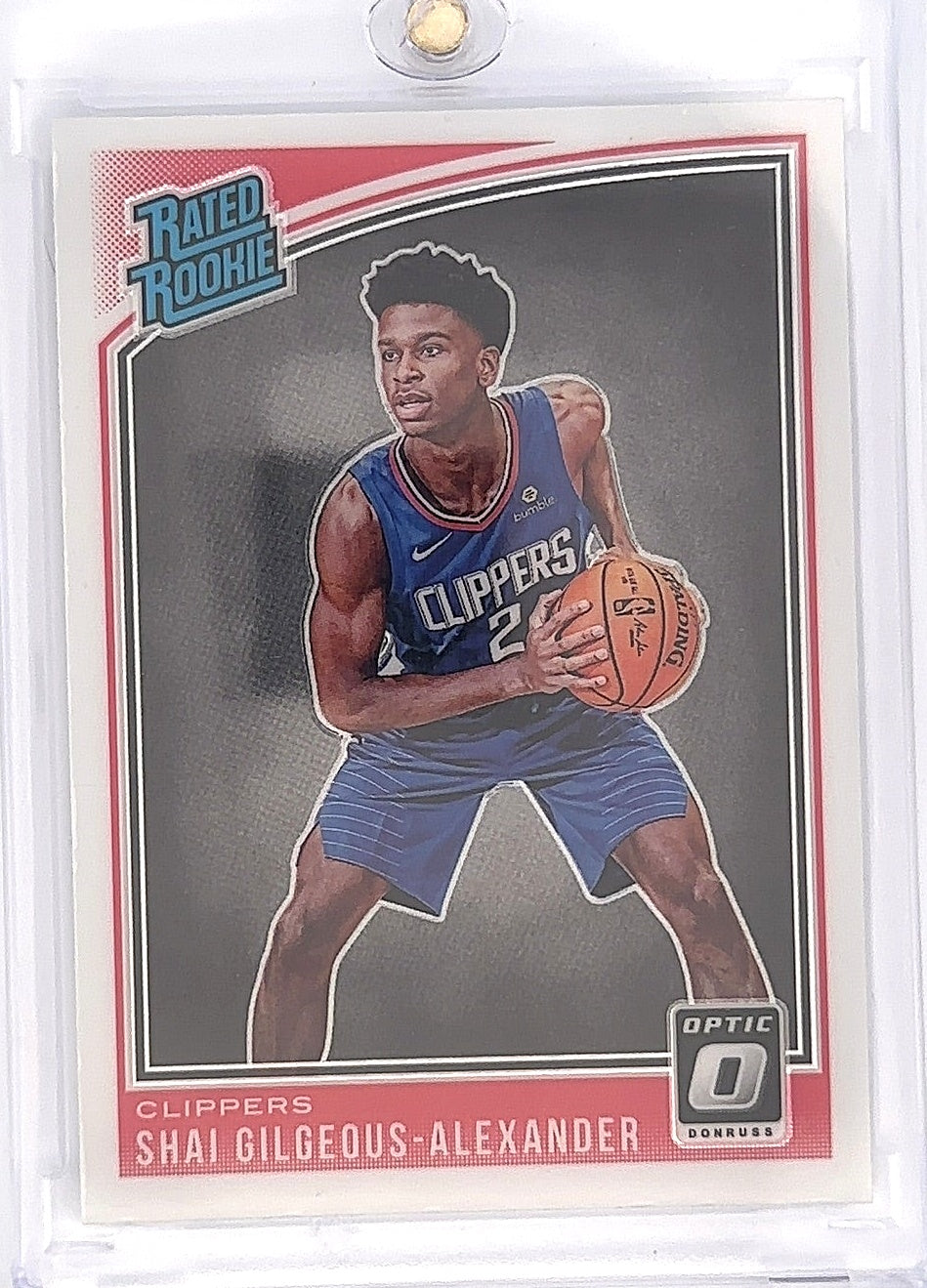 2018 Panini Donruss Optic Shai Gilgeous-Alexander #162 — front