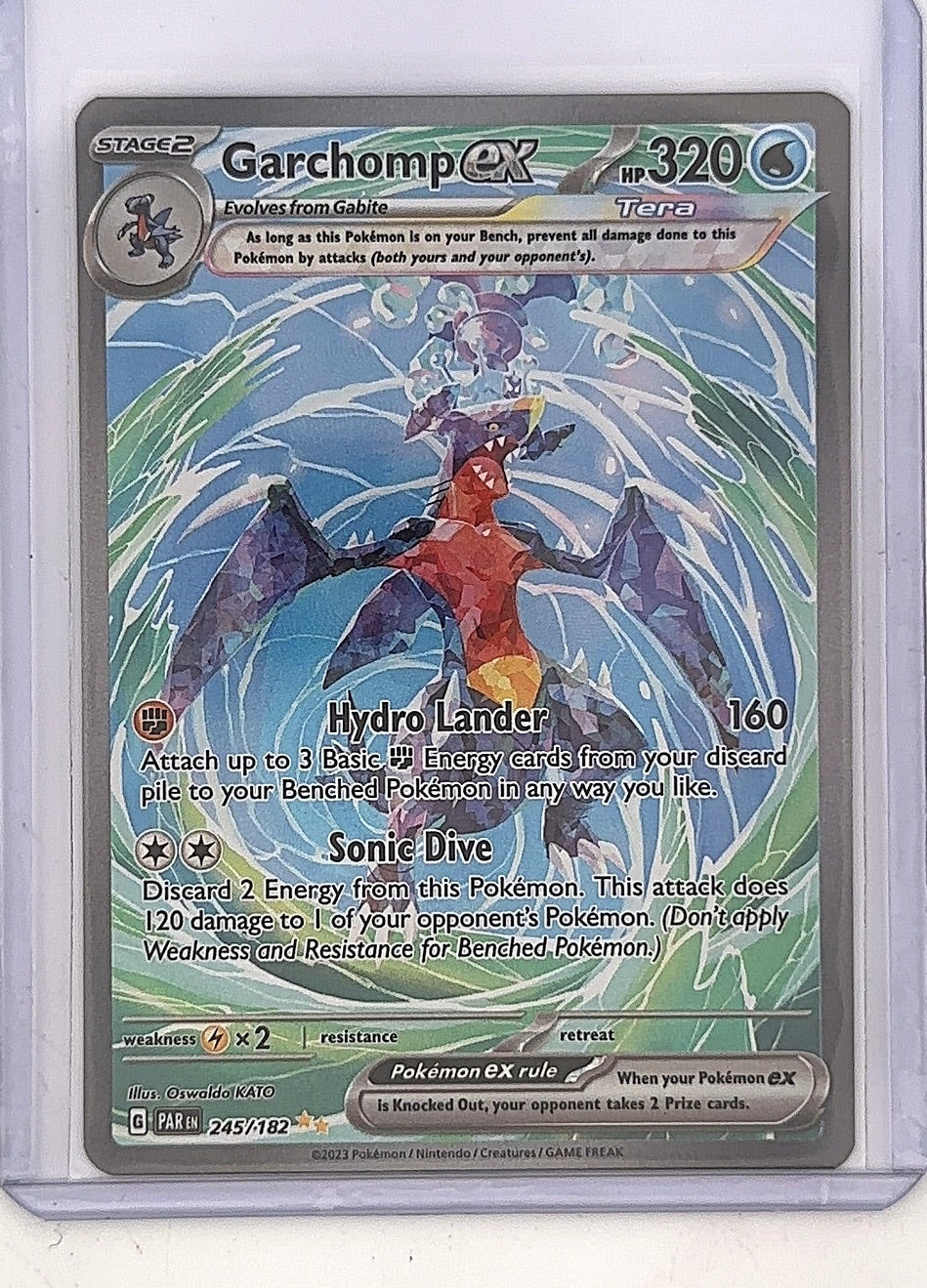 Garchomp ex - 245/182 #245/182 — front