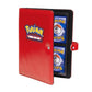 Premium 4-Pocket Snap Binder for Pokémon (Red) - Ultra Pro Storage Albums