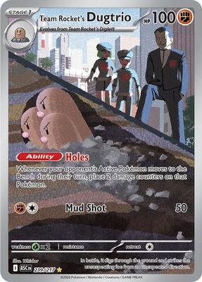 Team Rocket's Dugtrio - 239/217 #239/217 — stock