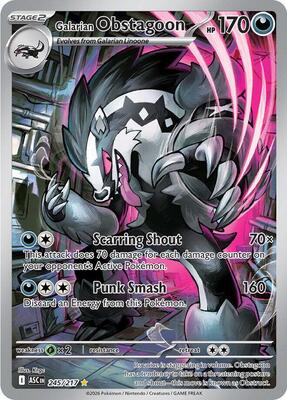 Galarian Obstagoon - 245/217 #245/217 — stock