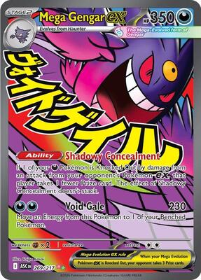 Mega Gengar ex - 269/217 #269/217 BGS GEM MINT 9.5 — stock