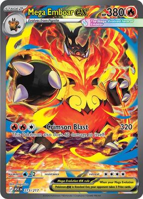 Mega Emboar ex - 273/217 #273/217 — stock