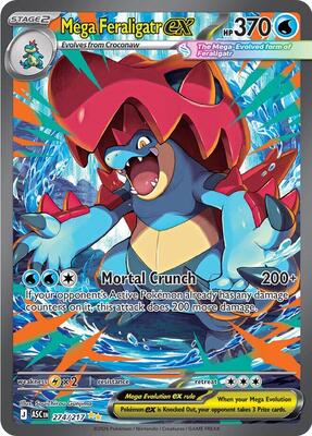 Mega Feraligatr ex - 274/217 #274/217 — stock