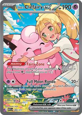 Lillie's Clefairy ex - 280/217 #280/217 — stock