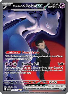 Team Rocket's Mewtwo ex - 281/217 #281/217 — stock
