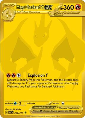 Mega Charizard Y ex - 294/217 #294/217 — stock