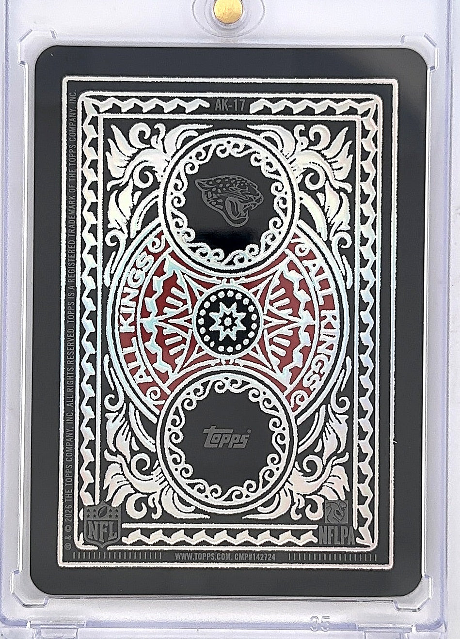 2026 Topps Flagship All Kings Trevor Lawrence #AK-17 — back
