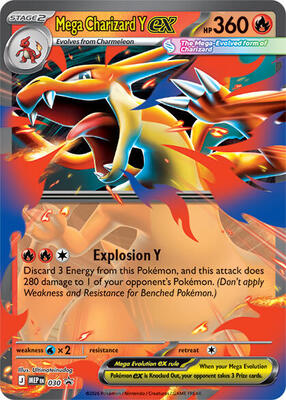 Mega Charizard Y ex - 030 #030 — stock