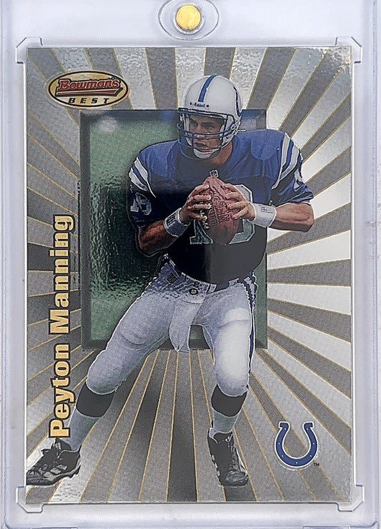 1998 Bowman's Best Peyton Manning #112 — front