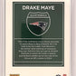 2024 Panini Donruss Downtown Drake Maye #13 RC — back