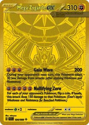 Mega Zygarde ex - 124/088 #124/088 PSA MINT 9 — stock