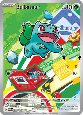 Bulbasaur - 037 #037 — stock