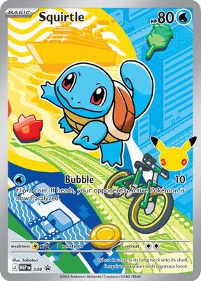 Squirtle - 039 #039 — stock