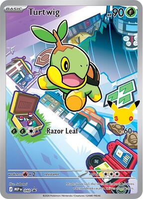 Turtwig - 040 #040 — stock