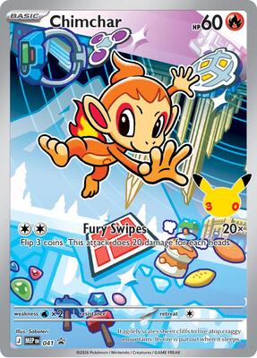 Chimchar - 041 #041 — stock