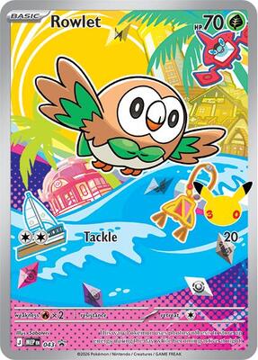 Rowlet - 043 #043 — stock